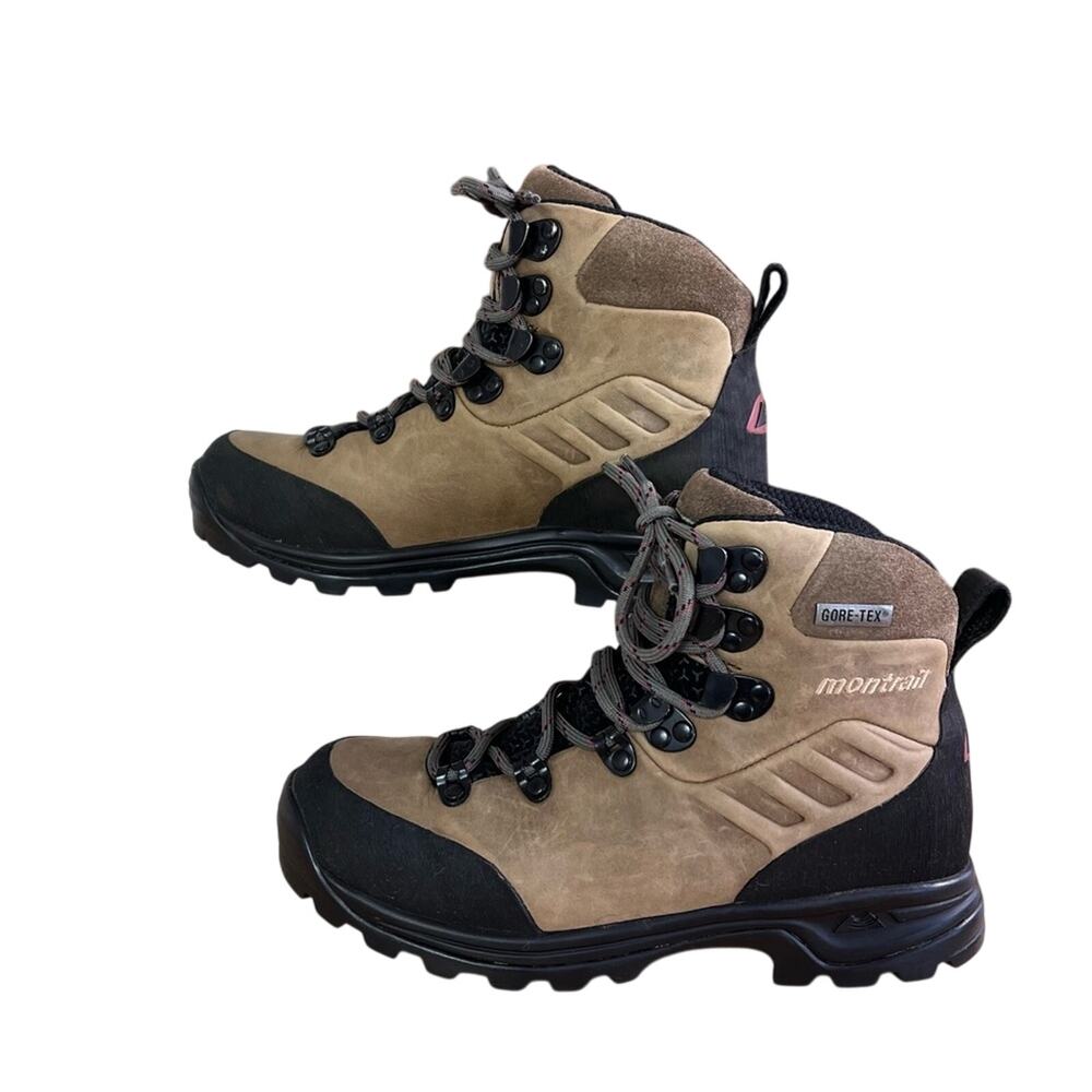 Montrail Hiking Boots women’s 5.5 Brown Leather Camp Outdoor Trail